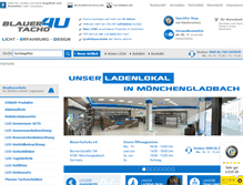 Tablet Screenshot of blauertacho4u.de